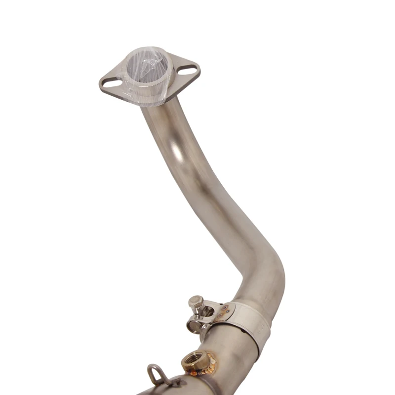 Escape Motorcycle Mid Link Pipe And Exhaust Muffler Stainless Steel Exhaust System For YAMAHA XMAX250 300 2017-2022 - Image 4