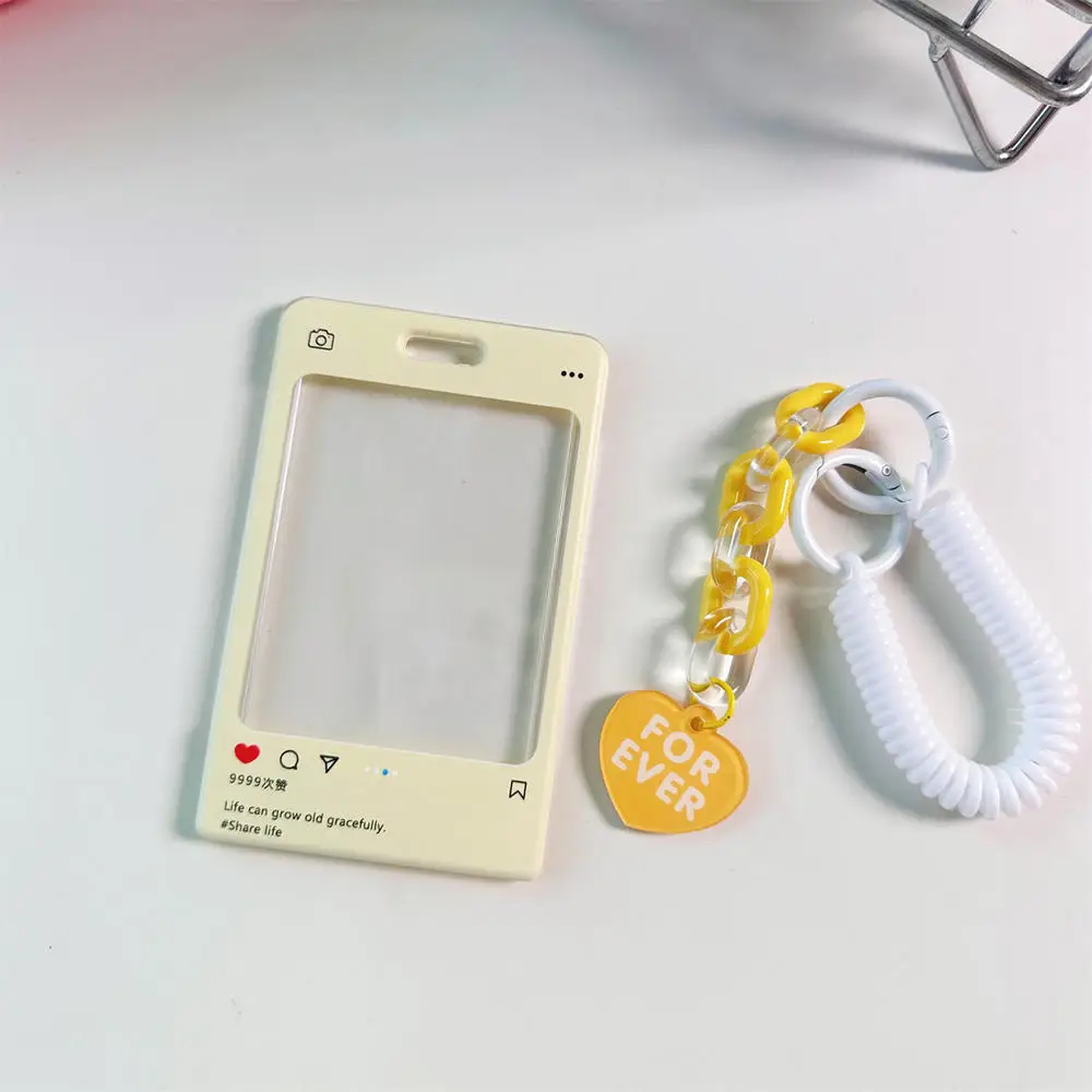Adorable Camera-Shaped Kawaii Photo Card Holder & Protective Display Sleeves - Cute Stationery Gift