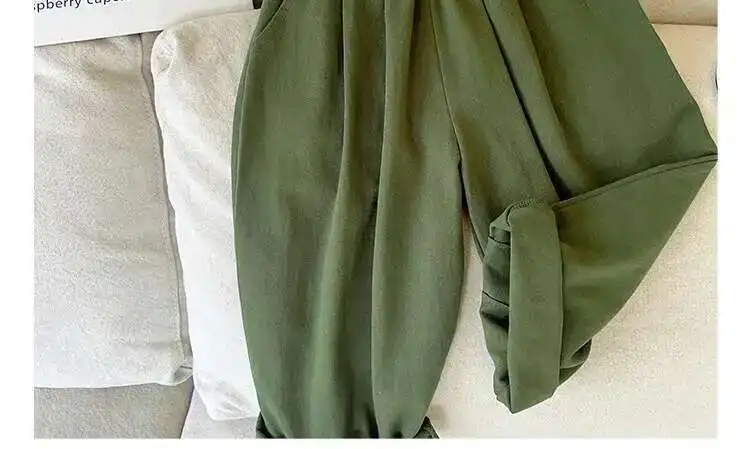 Frühling Herbst Kinder Hosen 2-8y Jungen Baumwolle solide täglich lässig gerade Hosen koreanische Kleinkind tragen Kinder kleidung neu – Detail 5
