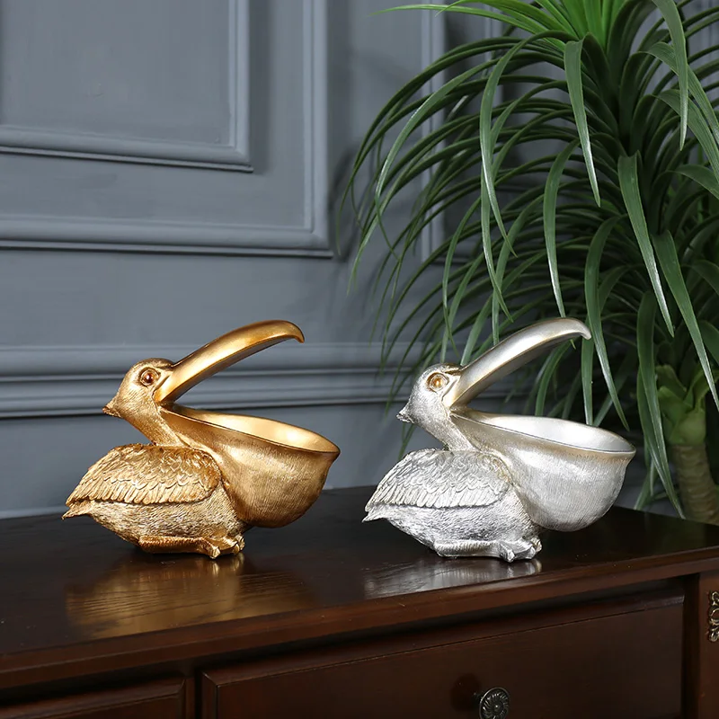

Nordic style big mouth pelican key storage and sorting box home living room TV cabinet office study furnishings