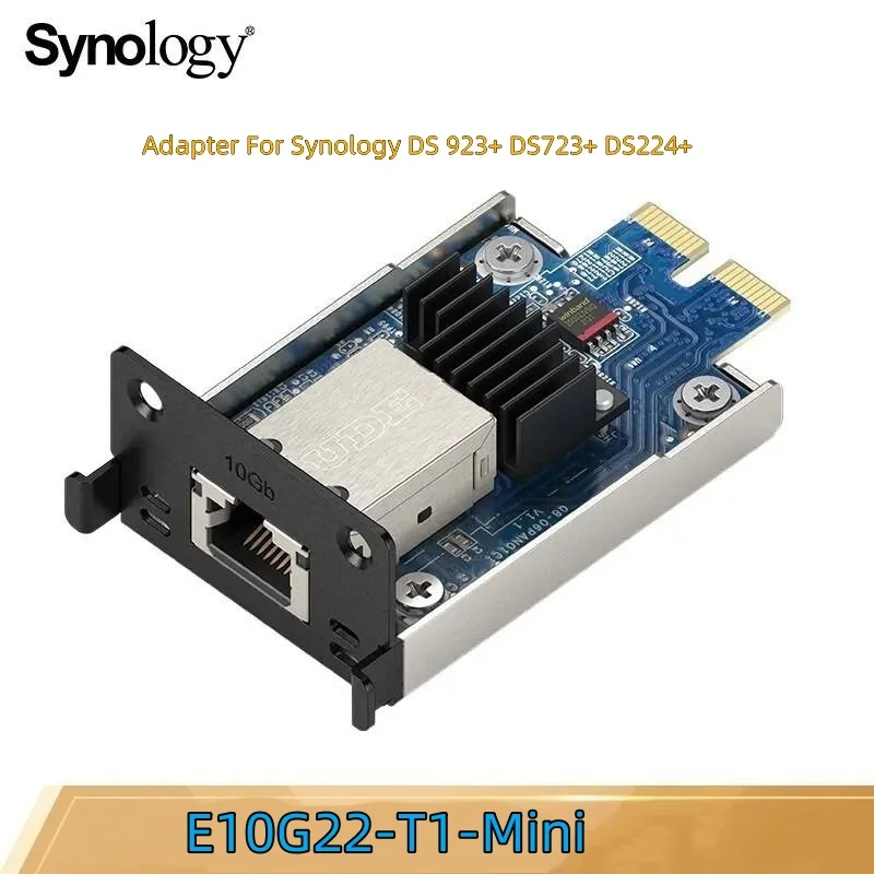 Mini Nas 10gbe Synology E10G22-T1-Mini 10GbE SFP+add-in-Card 2