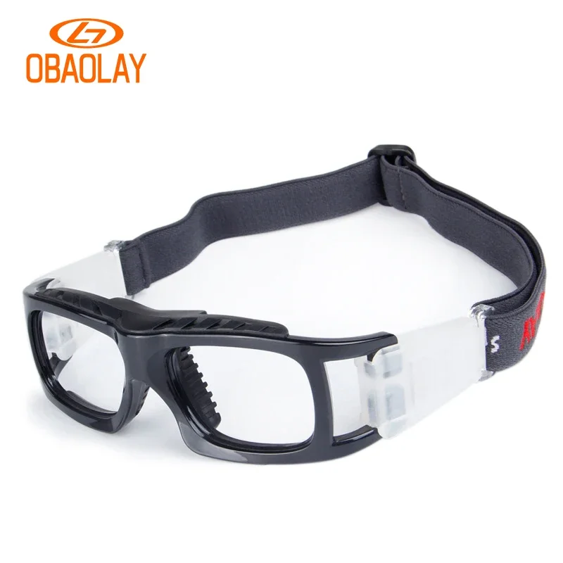 

OBAOLAY Mens Sunglasses Basketball Glasses Eye Protective Goggles High Impact Adjustable Ball Sport Football Sun Glasses Women