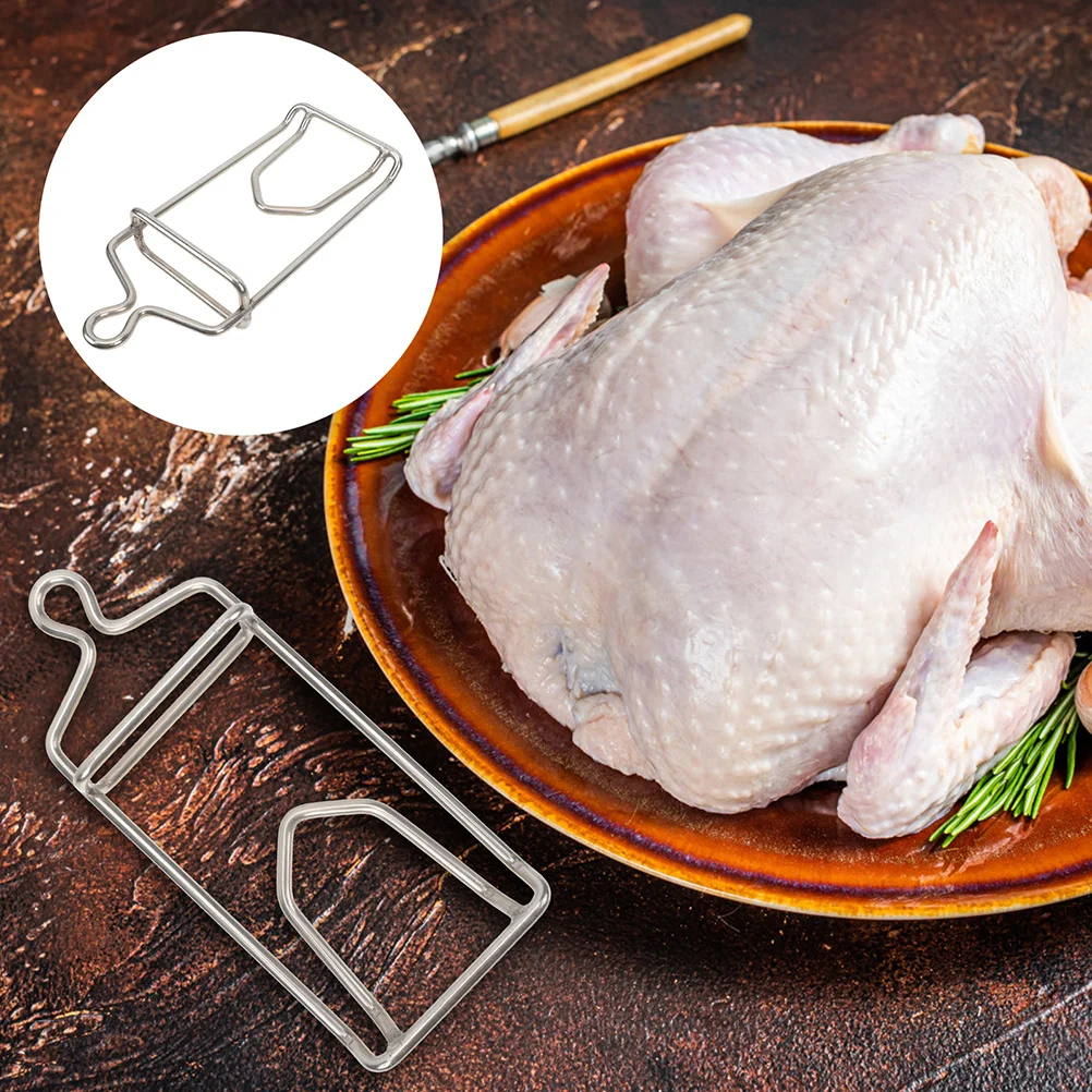 

Stainless Steel Chicken Hook Sausage Hooks Household Meat Coat Hangers Bacon Hanging Butchering Roast