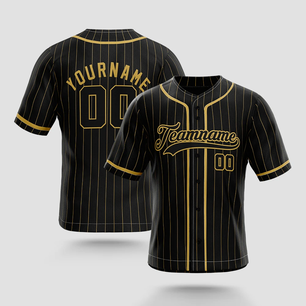 Men's Baseball Jersey Personalized Customizable Softball Jersey Casual Short Sleeve Button Down T-Shirt for Audlt and Kids cotton t shirts baseball jersey mens jersey