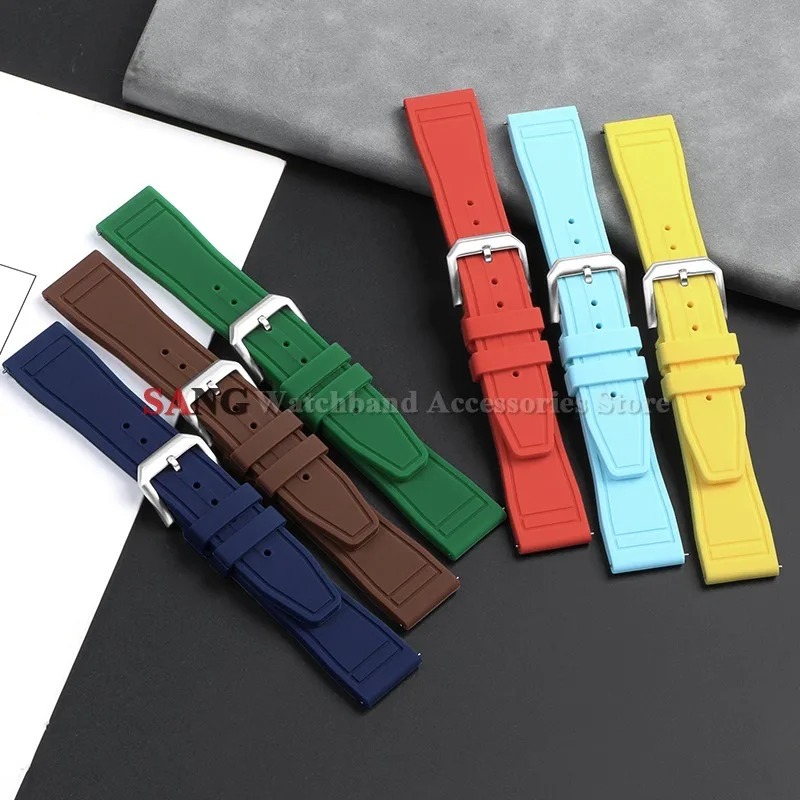 Quick Release Waterproof Silicone Sport Watch Strap - Soft Universal Band
