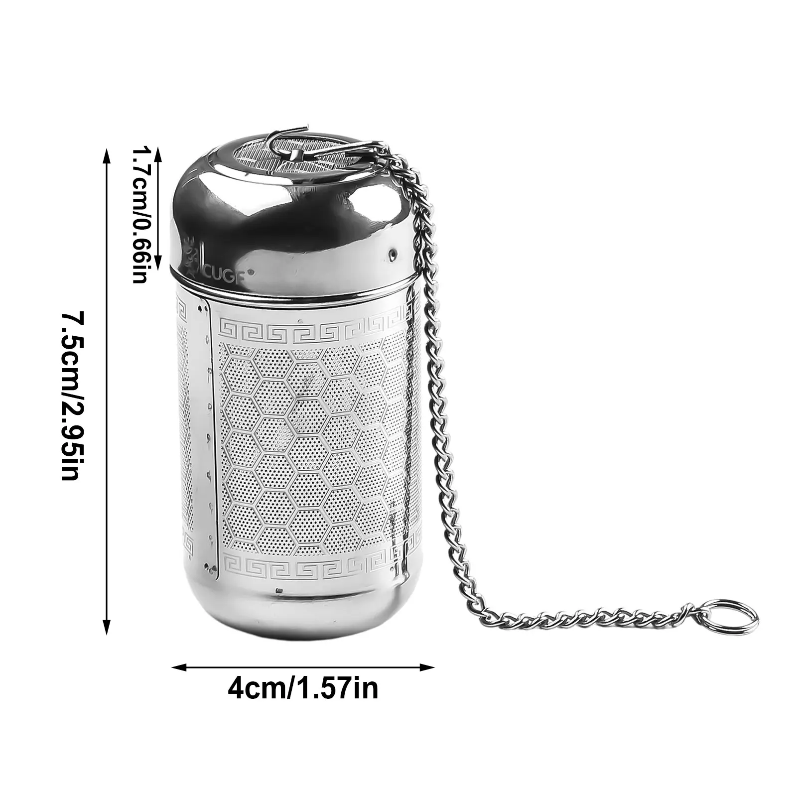 

Stainless Steel Tea Infuser Tea Ball Strainer Spice Seasoning Ball Strainer Filter Universal Filter Strainers Kitchen Tools