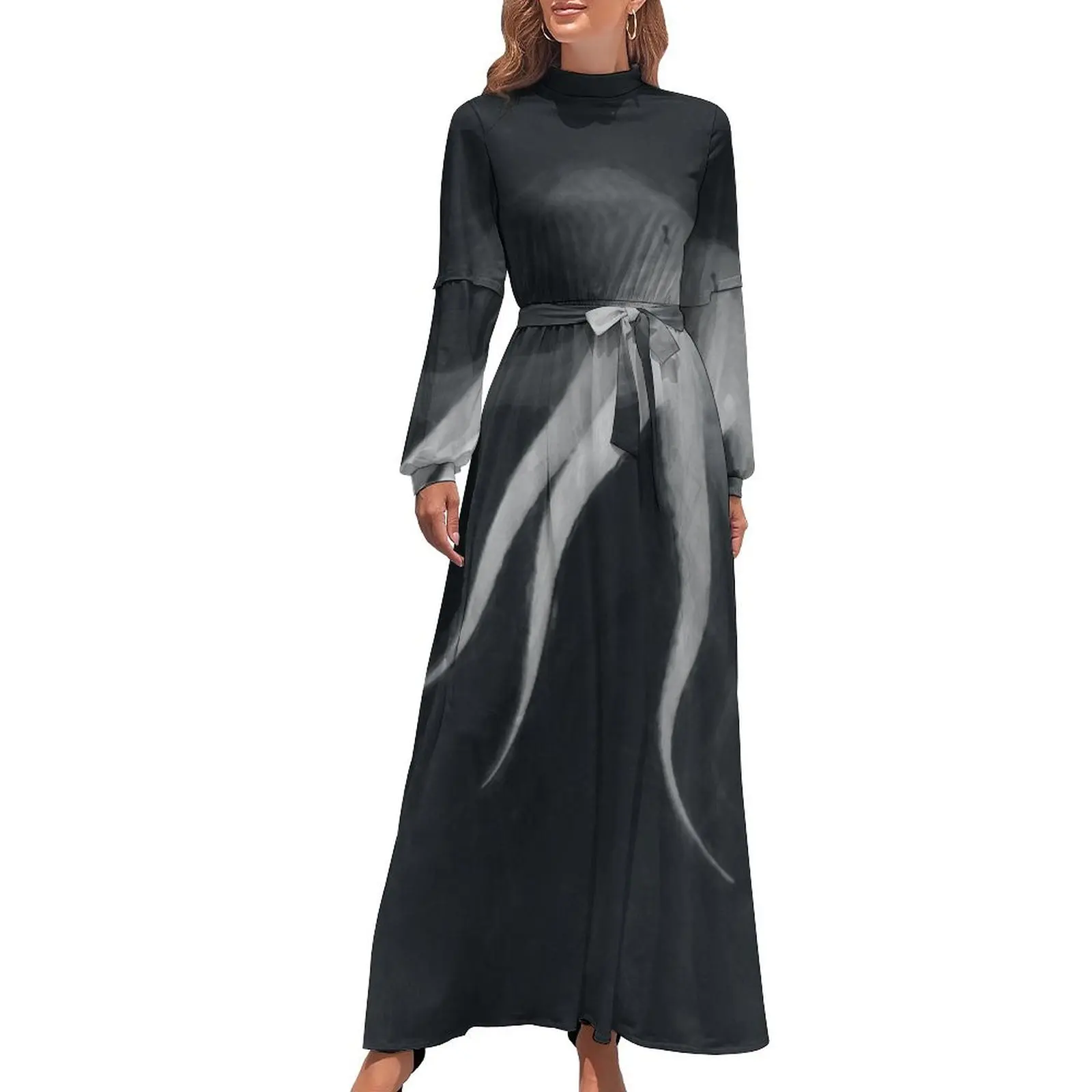 thumbnail image 1 of Vestido largo Octopus From The Depths vestido para mujer ropa mujer verano 2024, 1 of 5