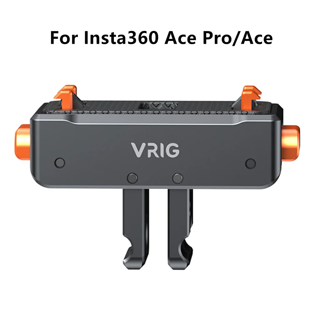 VRIG Magnet-Adapter Für Insta360 Kameras – Mit Blitzschuh/Kaltschuh, 180° Neigbar, Für X5/X4/X3/ACE PRO