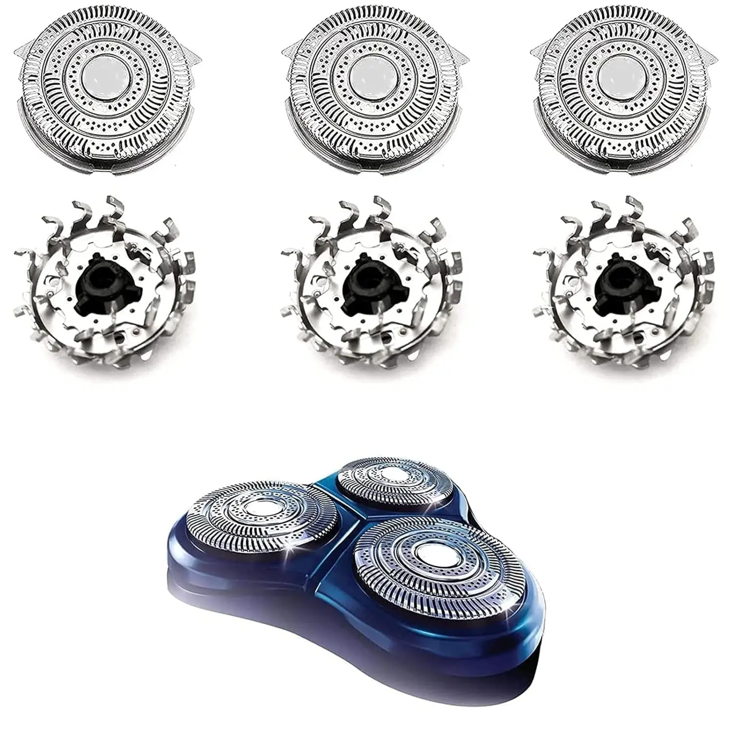 HQ9 Replacement blade Fit for Philips Shaver Speed XL Series HQ9,for HQ9070 HQ9080 HQ8240/8260 PT920 8140XL 8150XL 8160XL 8170XL