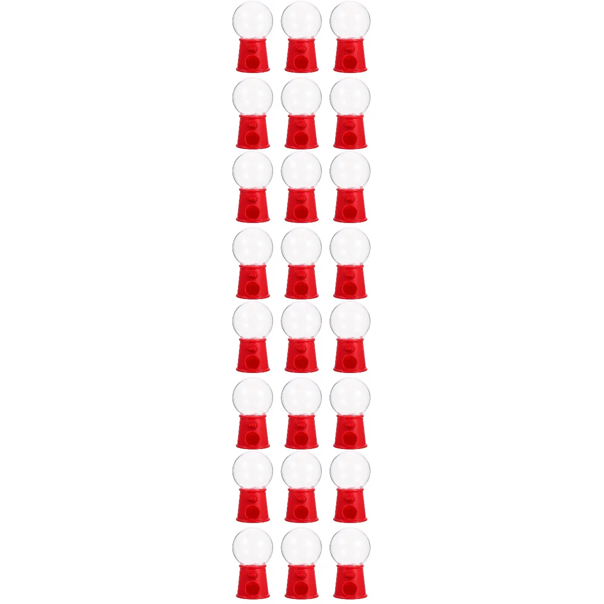 

24 Pcs Mini Machine Kid Toys Candy Twisting Dispenser Delicate for Children Money Bank Plastic Kids
