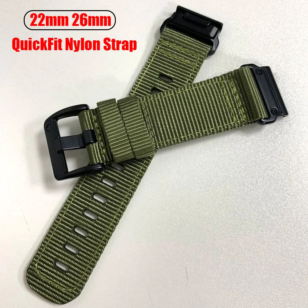 Nylon Loop Strap - QuickFit Band, 26mm/22mm