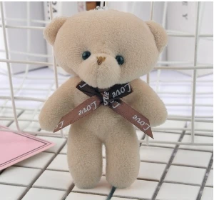 thumbnail image 1 of Teddy Bears Stuffed Plush Toy Mini Bear Doll Toy Keychain Bag Pendant Wedding Decoration kids Birthday Party Gifts, 1 of 5
