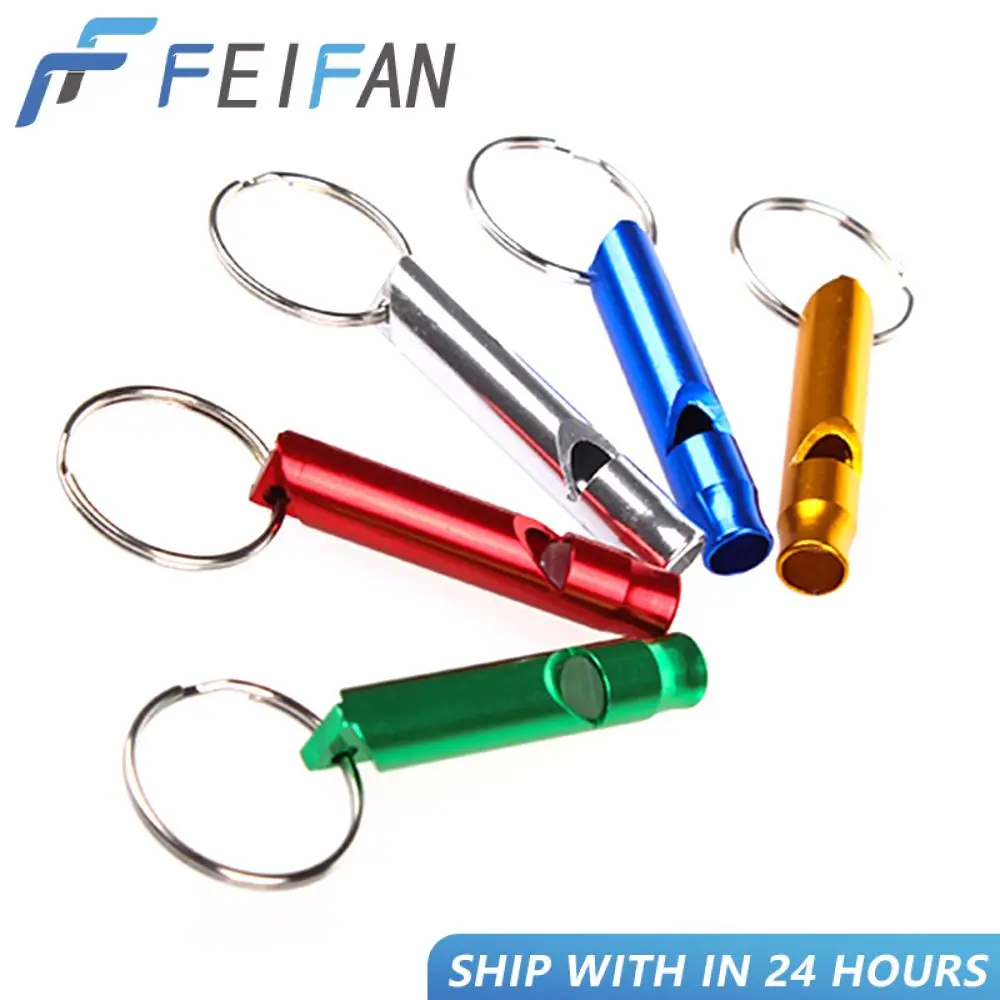 Multifunction Whistle Portable Emergency Whistle Keychain Team Gifts Camping Hiking Outdoor Tools Whistle Pendant Key Chains