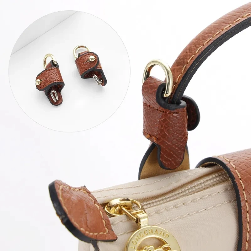 Genuine Leather Shoulder Strap for LONGCHAMP Mini Bag Adjustable Bag Straps Free Punching Modification Bag Belt Accessories