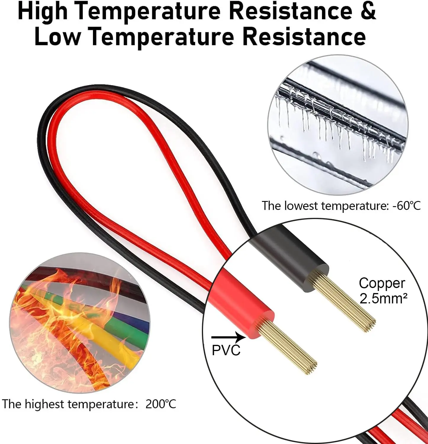 Banana to Banana Plug Test Lead Set 4mm Stackable Plug Wire Test Cable Lead for Multimeter Electrical Wire 5pcs