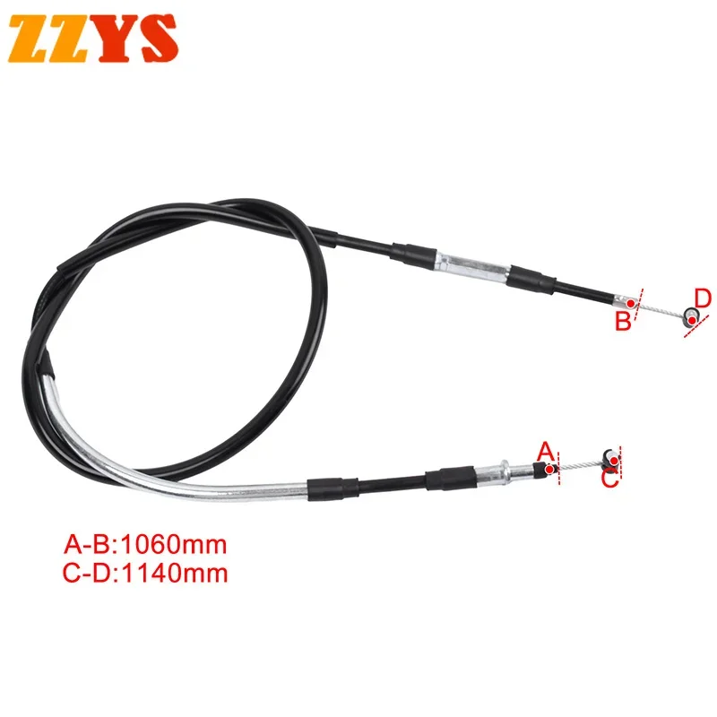 Motorcycle Adjustable Clutch Control Cable Line Wire Ropes For Suzuki OEM 58210-37F00 RM125 K1-K4 2001-2006 RM 125 RM250 RM250Z