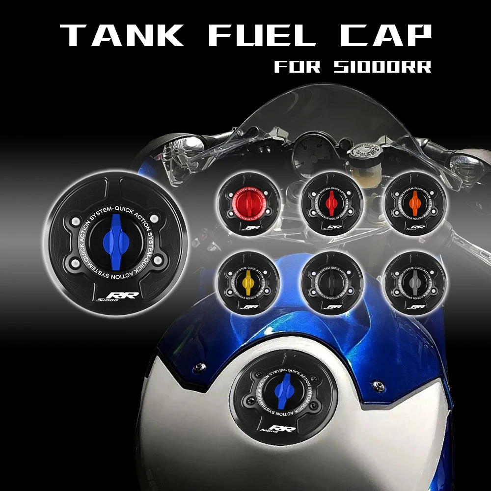 

New For BMW S1000RR / HP4 2010-2022 S1000R Naked 2014-2022 Motorcycle Fuel Tank Cap Accessories Gas Tank Cap Oil Tank Cover