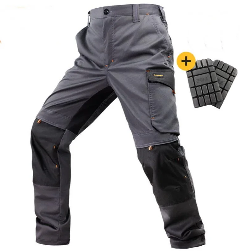 

Многофункциональные брюки, мужские рабочие брюки, уличные повседневные брюки, высокоэластичные брюки-карго с несколькими карманами PA191