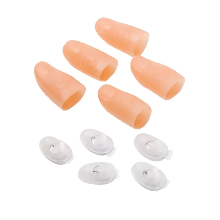 5PCS LED props, plastic finger covers, toys, magic light, finger lights, bar activities, party cheer