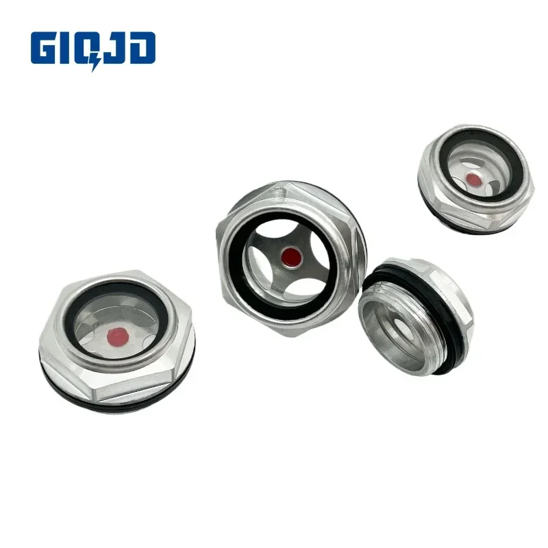 M20x1.5mm Metric Male Brass Oil Level Sight Glass Window Hex Head 1pc M24x1.5  Male 5PC M24x1.5mm Metric Male Oil Level Sight Glass Window Hex Head Fo