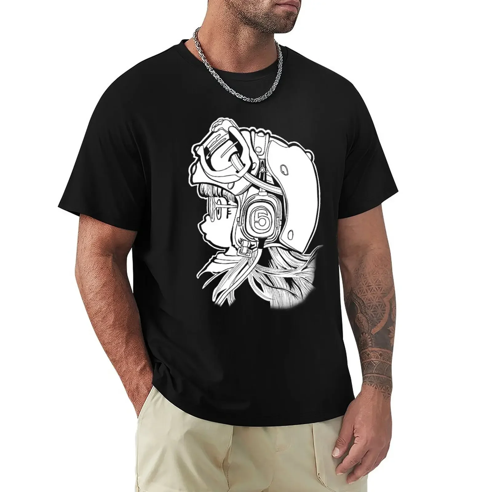 

Arale T-Shirt customs korean fashion mens graphic t-shirts big and tall anime clothes cute tops sweat shirts, men