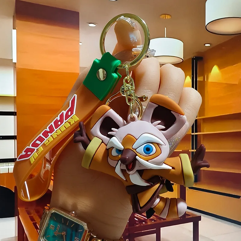 Dreamworks Studios Cartoon Kung Fu Panda Keychains Mobile Phone