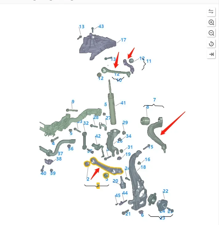 For Audi Q7 4MB Q8 4MN A8 D5 Touareg CR7 Porsche Cayenne Bentley  