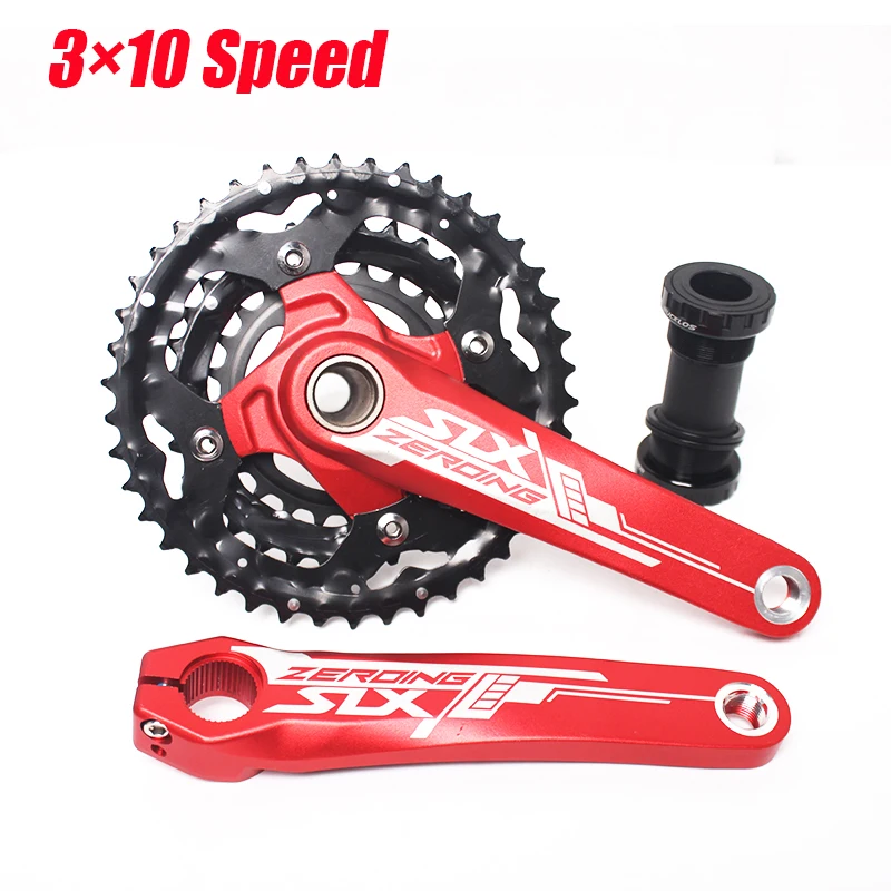 シマノ SLX クランク チェーンリング BB セット 軽量 170mm Slx-クランクセット,ボトムブラケット,アルミニウム合金,3*9s 3