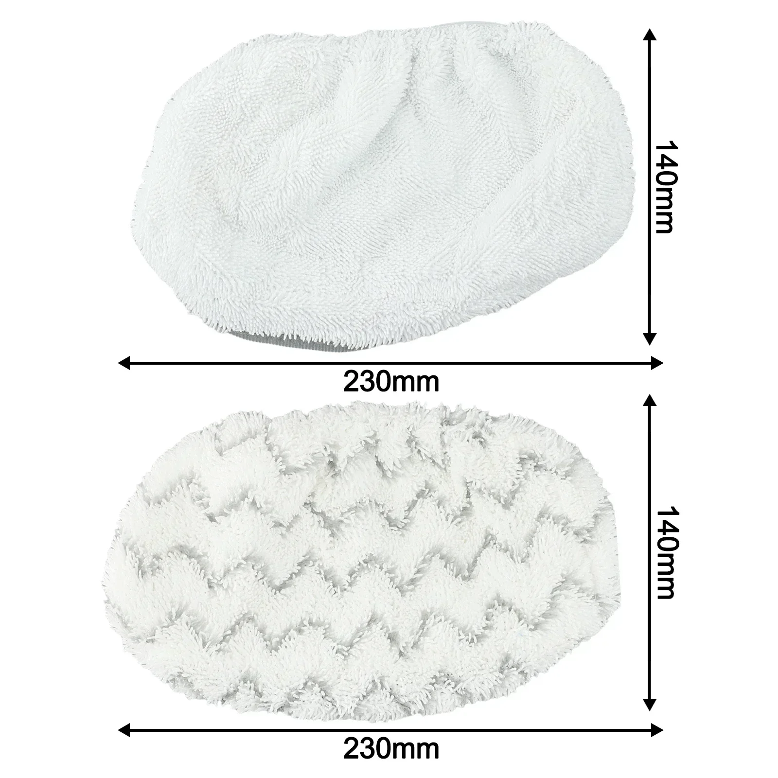 2pc Washable Mop Pads For Bissell 1977Z 1132 1252 2113  Vacuum Cleaner Replacement Wipes For Steam Mop Cleaning Tools 5