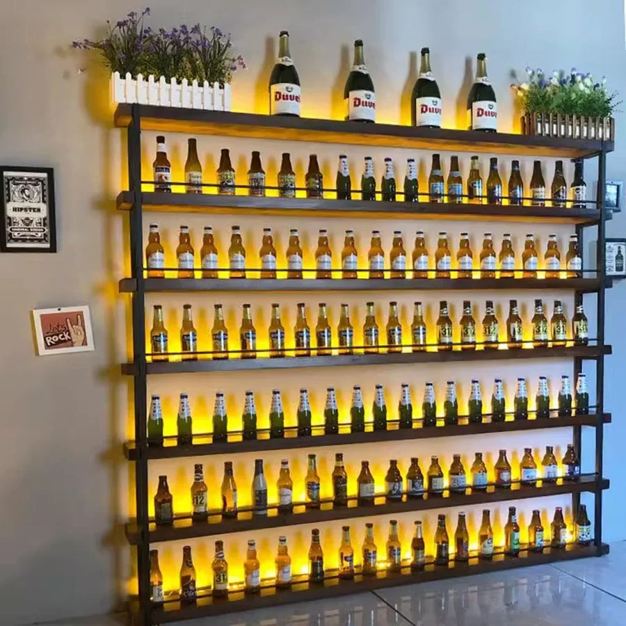 Industrial Outdoor Wine Bar Cabinet 2