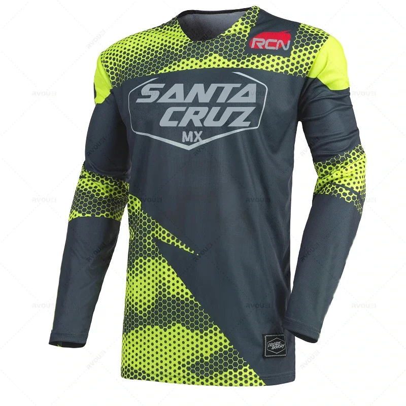 New Racing Enduro Bicycle Motocross Mtb Downhill Jersey Cycling Mountain Bike DH Maillot Ciclismo Hombre Quick Dry Jerseys 4