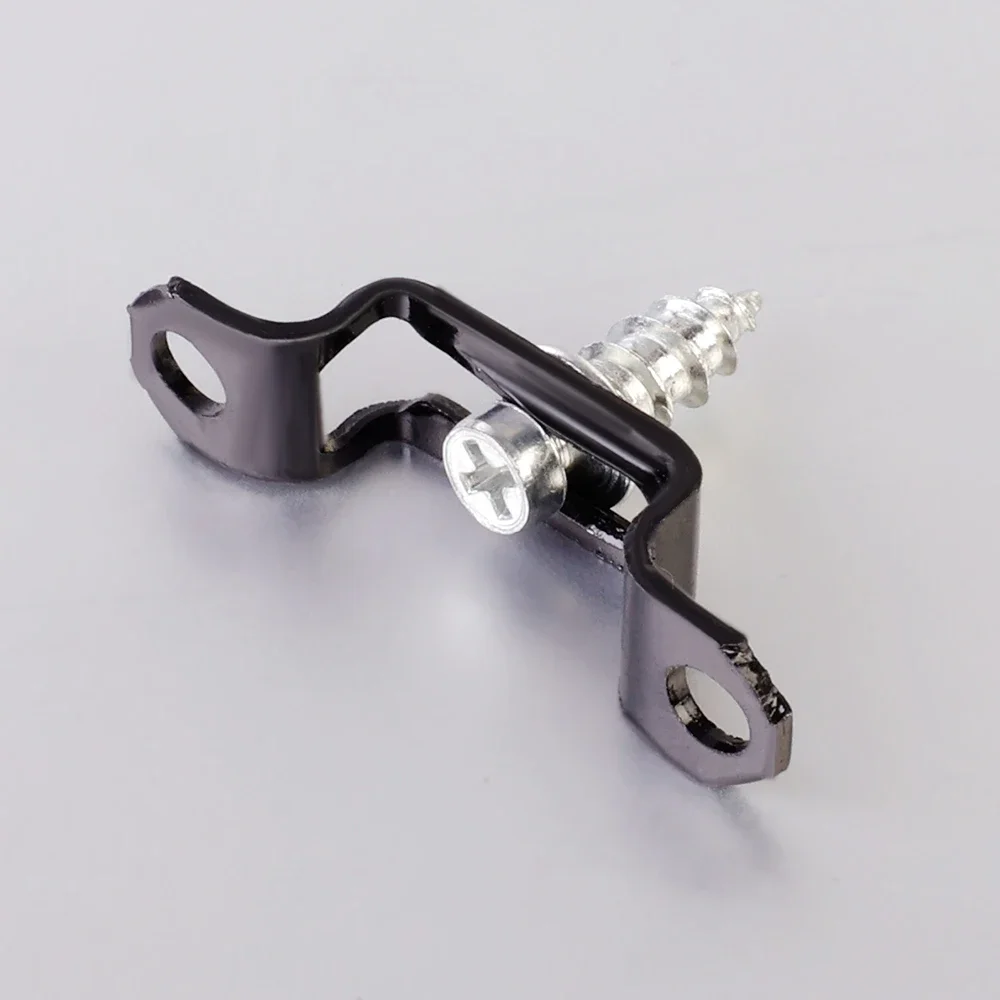 2 in1 Invisible Connector Woodworking Cabinet Cupboard Stainless Steel Hinges Assembly Furniture Bracket Recessed Screw Fastener