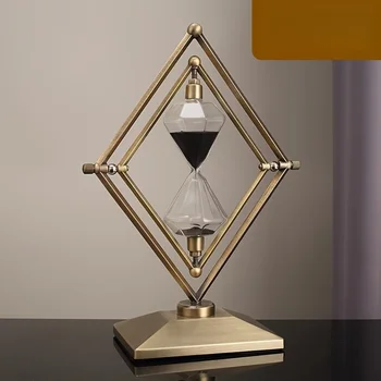 [Luxury Hourglass Timer] 30 Minutes Luxury Modern Geometric Hourglass 1