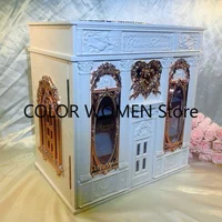 Flower Knows Strawberry Cupid Allin Grande Boîte Cadeau, Armoire de Rangement pour Produits, Boîte de Rangement Cosmétique Sans Maquillage 2
