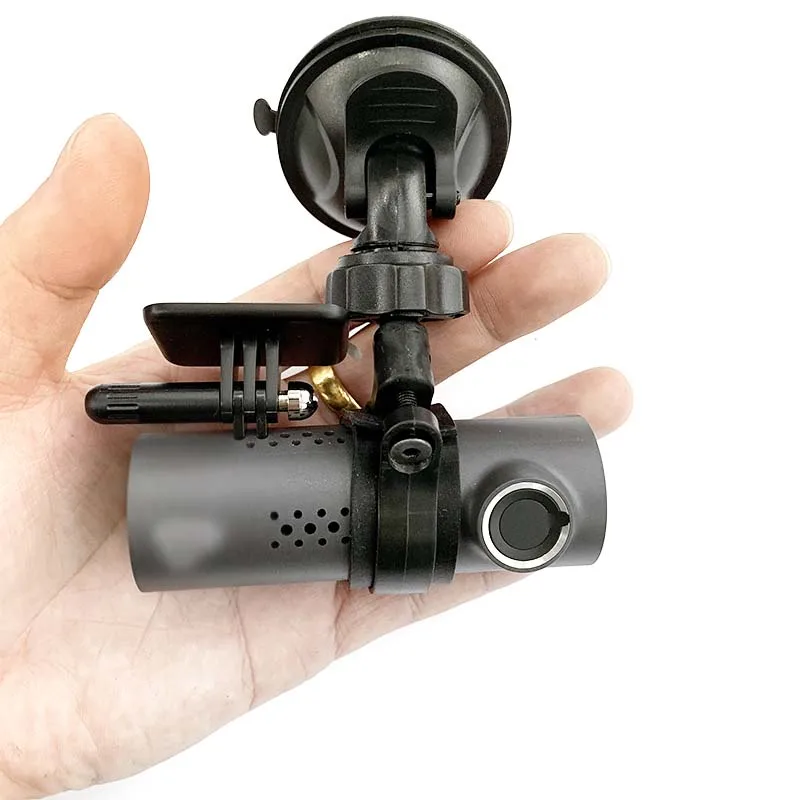 Camera Mount Camera Mounting Bracket Dash Cam Suction Cup DVR Bracket Holder Dash Cam Bracket Car Mirror Bracket Anti Slip Rubber Pad Round Fix Holders for XIAOMI 70MAI Dashcam DVR Suction Cup Base Bracket Rearview Mirror Camera Mount Kit