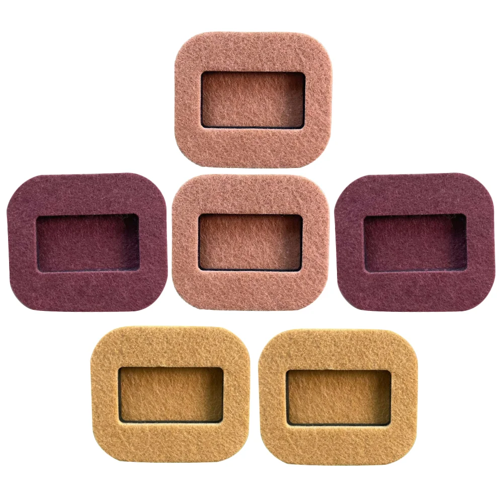 

6pcs Caster Cup Chair Pad Furniture Foot Protector Wheel Stopper Pad Supply