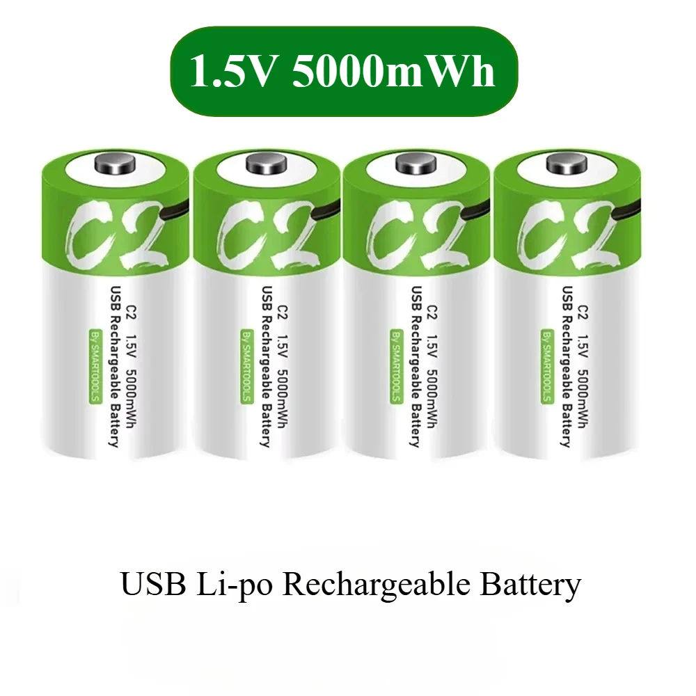 Batterijen C (LR14) alkaline 1,5 V - set van 2 kopen