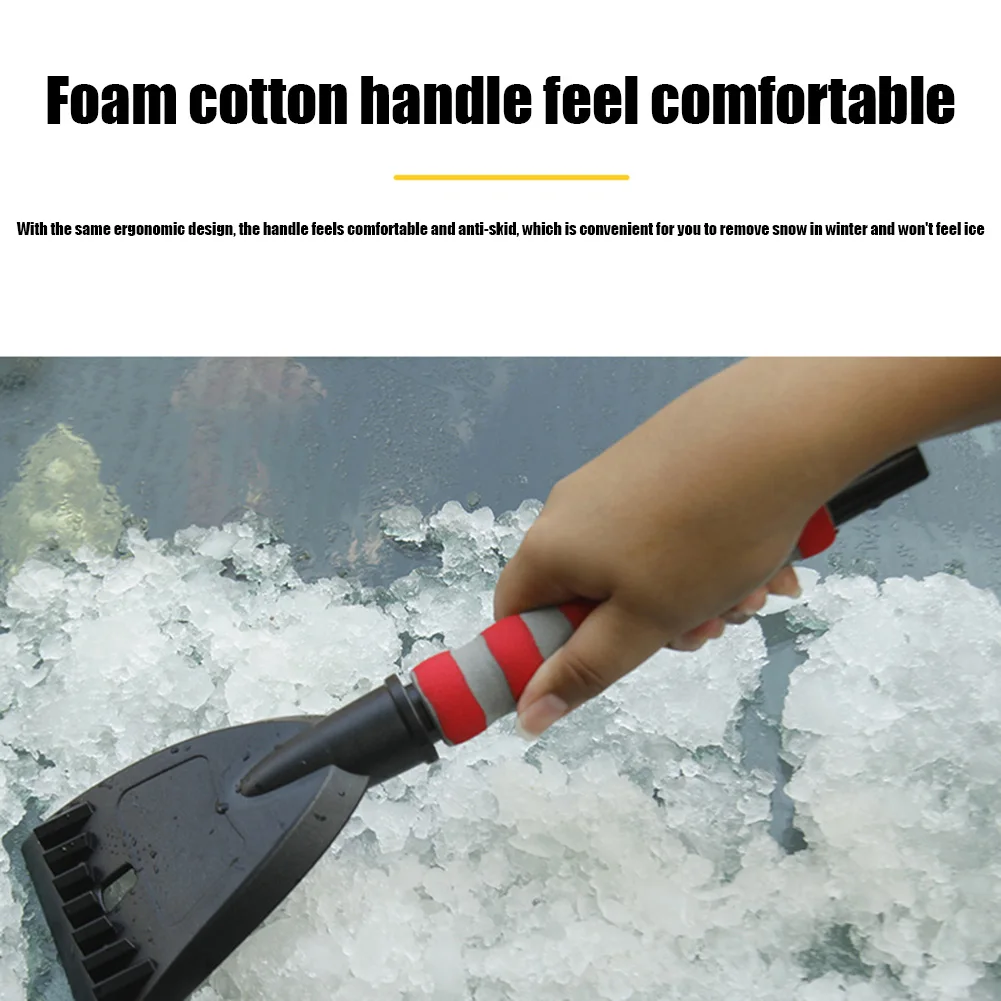 Detachable Car Snow Shovel with EVA Foam Handle Ice Scraper