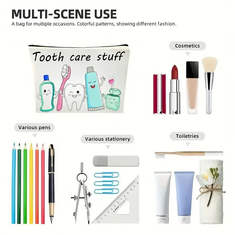 Portable Multi-Functional Toiletries and Makeup Organizer Bag