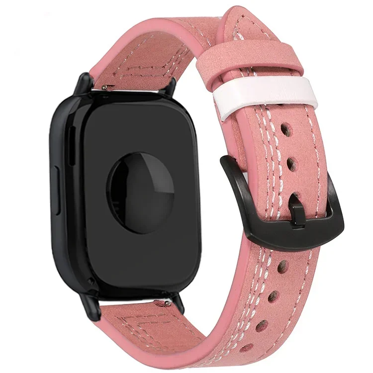 Premium Leather Loop Strap for Smartwatch - 22mm Replacement Wristband Bracelet Accessory