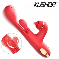5 IN 1 Gewindeschneidender Stoßdildo-Vibrator für Frauen, G-Punkt-Vibrator, Klitoris-Stimulator, weiblicher Masturbator, Sexspielzeug für Erwachsene 2