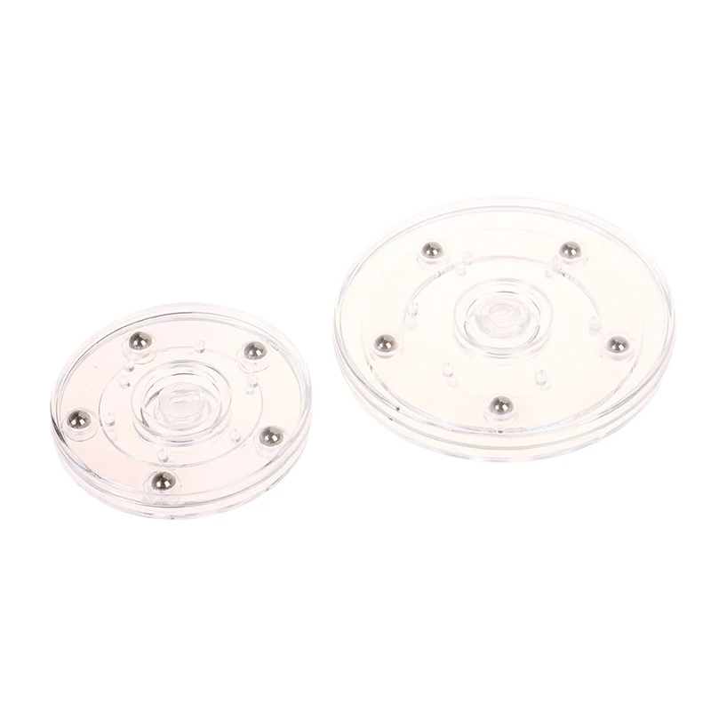 Description Picture 4 of itemCookie Turntable Transparent Acrylic Swivel Cookie Stand Turn Table Cookie Decorating Tools Swivel Holder For Christmas Party