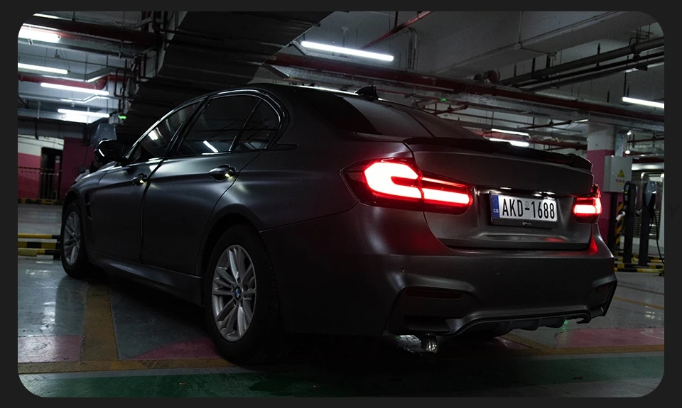 Auto Parts Tail light For BMW 3 Series F30 F35 2013-2019 Upgrade G30 LCI 3D Style Brake reversing light Car Accesorios Modified