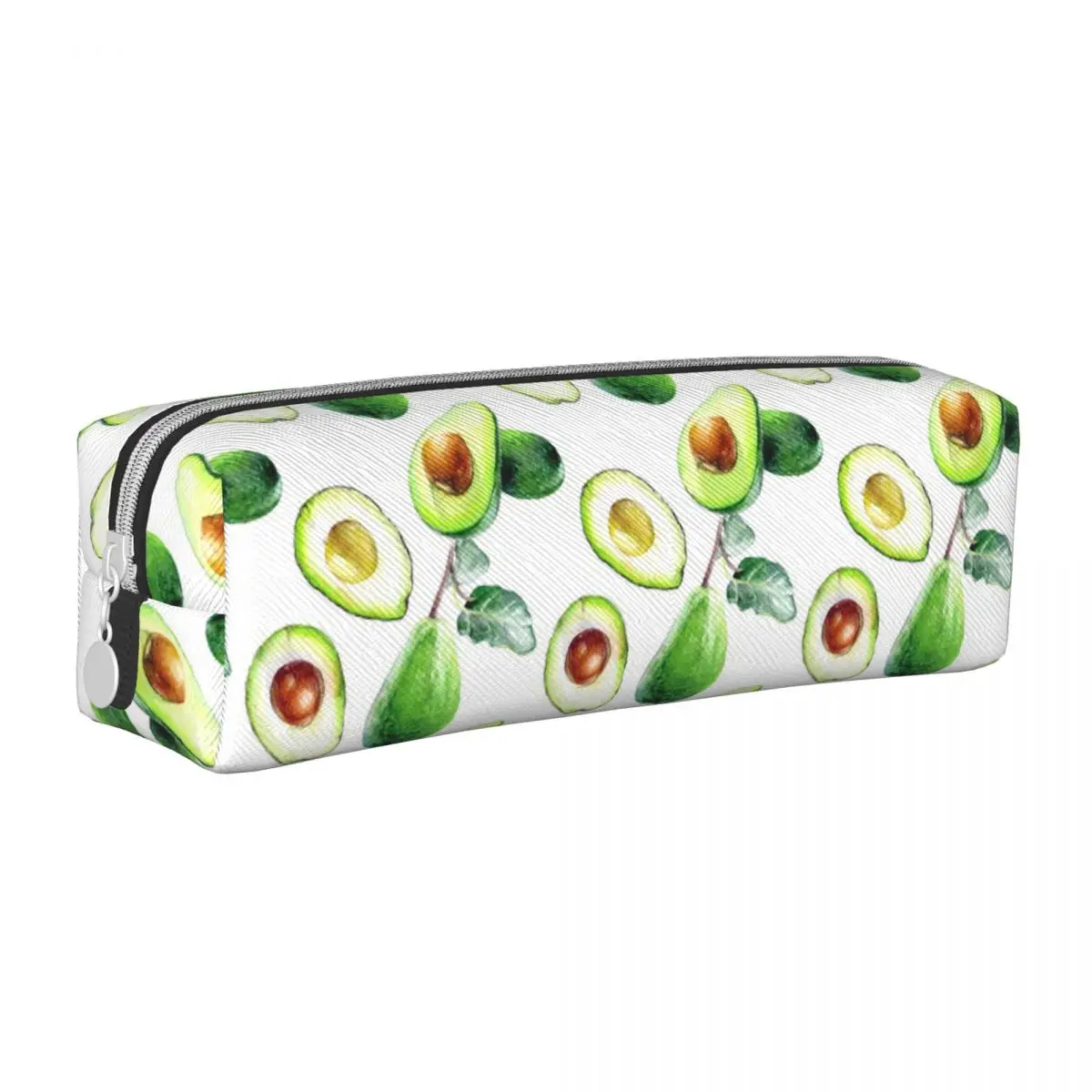 

Avocado Tropical Fresh Fruit Pencil Case Creative Avocados Lover Pen Bag Girl Boy Big Capacity Students School Zipper Pencil Box