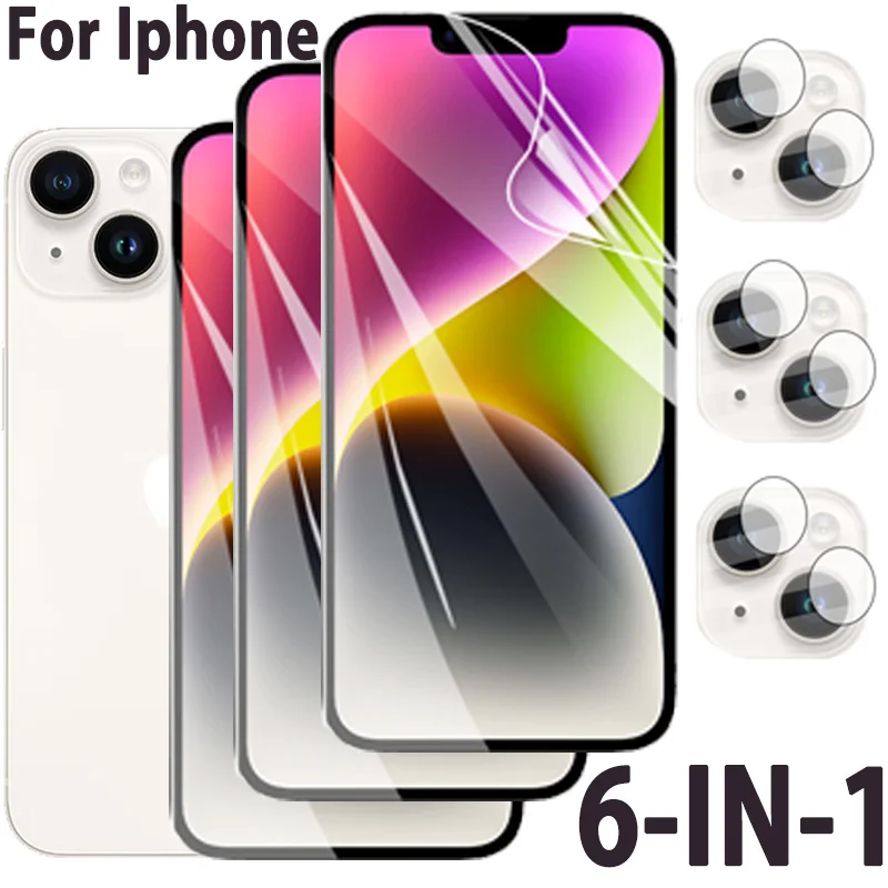 Hydrogel Screen Protector Iphone Tempered Glass Screen Protector