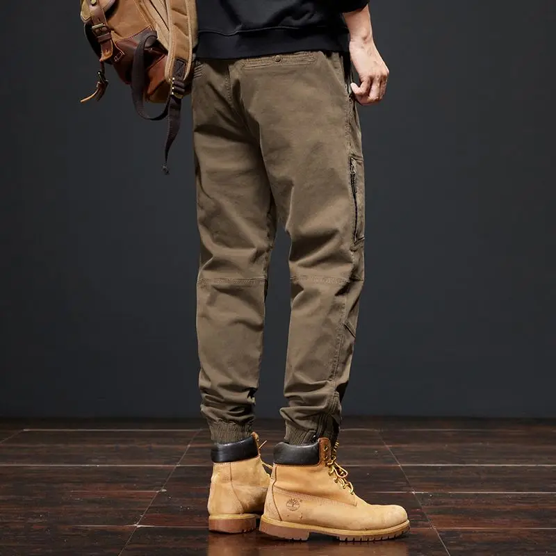KSTUN Purple Pants Men Cargo Pants Harem Loose Stretch Patchwork Casual Men's Pants  Zipper Designer Streetwear Mens Clothing 5