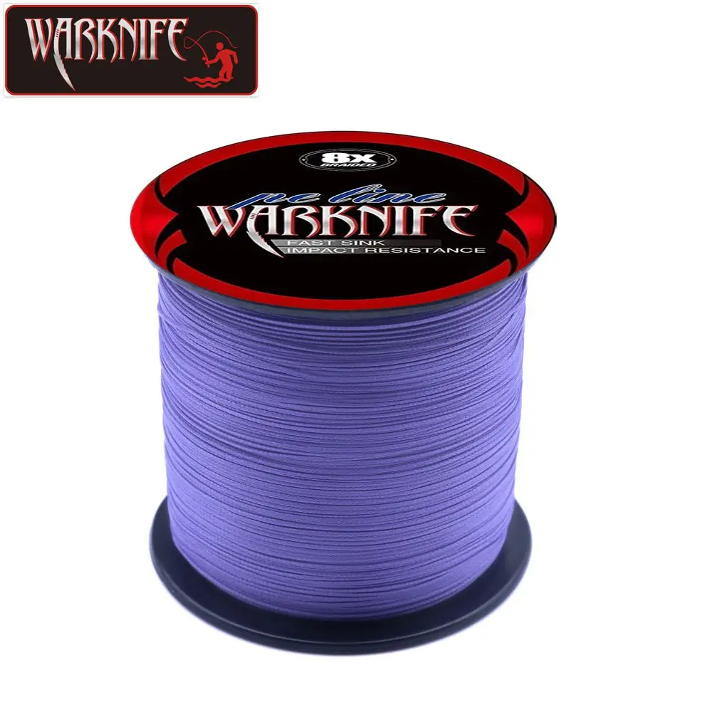 Warknife 8 Strands Braided Fishing Line 1500M 2000M Multifilament Carp Fishing Japanese Braided Wire Accessorie PE Line fishing line fishing tackle