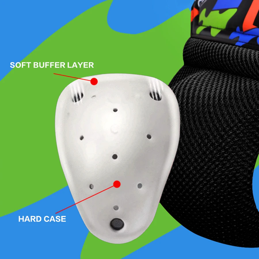 Children's Sanda crotch protector free combat fighting boxing competition male female vagina protection professional martial art