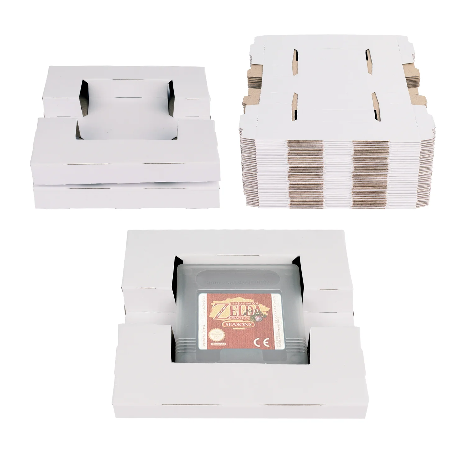 Bandeja Interna da Inserção do Cartão da Substituição da Caixa para o Jogo de Nintendo Boy e Gameboy Cor Gbc Jogo Cartucho Versão Pal - Image 4