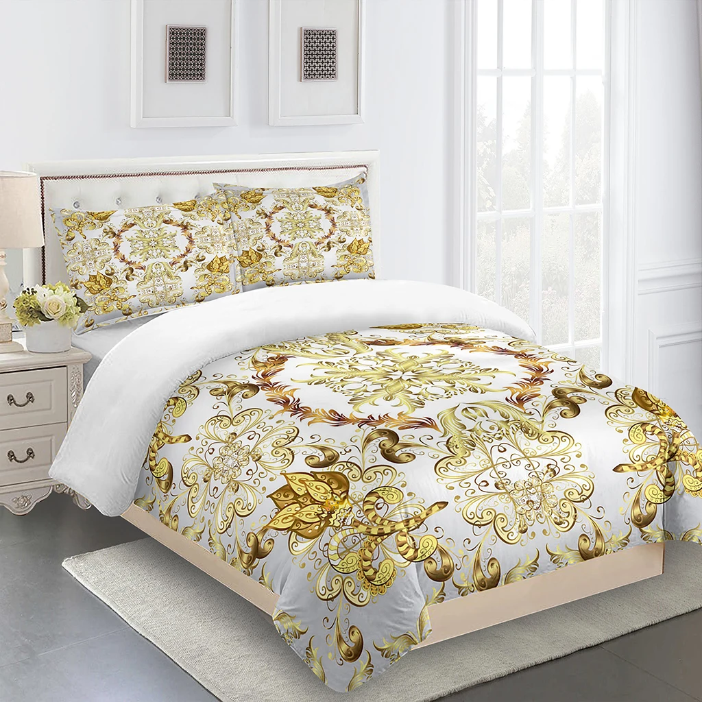 PersonalizadoLuxoModernoPolisterConjuntosdeCamanicoQuilt